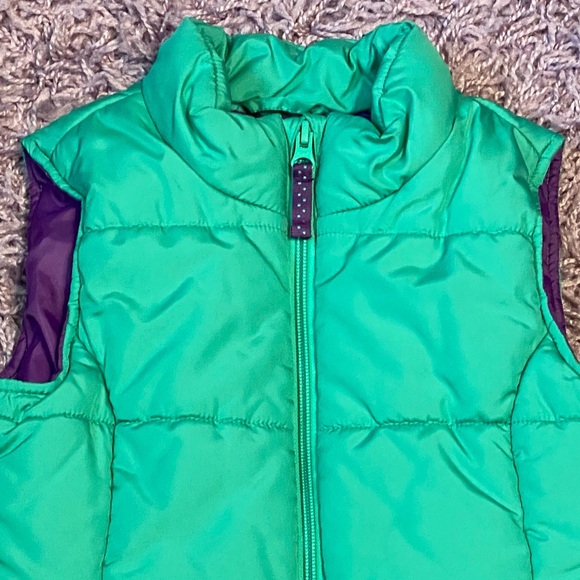 Land’s End kids insulated puffer vest size 5-6 🍁 🍂 - Picture 7 of 16